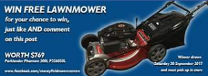 Morayfield Mower Centre – Win A Lawnmower (prize valued at $769)