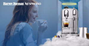 Mums Lounge / Harvey Norman – Win A Nespresso Creatista Plus Coffee Machine (prize valued at  $639)
