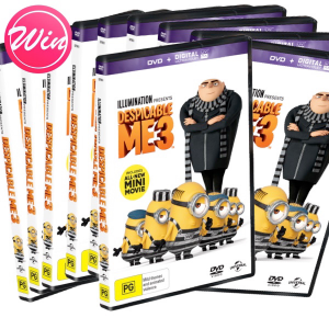 Mums Lounge – Win 1 Of 10 Despicable Me 3 Dvd’s (prize valued at $300)