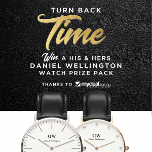 MyDeal – Win A Turn Back Time Prize Pack  (prize valued at  $428)