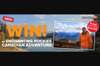 Places We Go – Win an Enchanting Rockies Canadian Adventure valued at $14,090