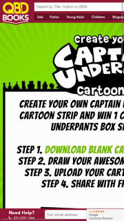 QBD books – Win 1 of 6 Amazing Captain Underpants Box Sets