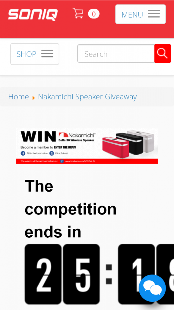 Soniq – Win A Nakamichi Delta 30 Wireless Speaker