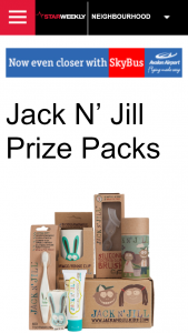 Star Weekly – Win 1 of 5 Jack N’ Jill prize packs of natural oral care valued at over $49