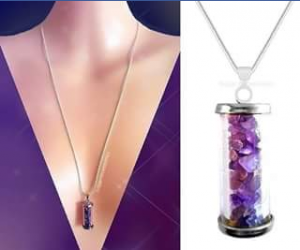 Sugar Accessories – Win An Amethyst Crystal Wishing Bottle Necklace