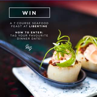 The Gourmand & Gourmet – Win A Monday Seven Course Seafood Banquet For Two At Libertine Restaurant  Cocktail Bar