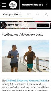 The Weekly Review – Win a Melbourne Marathon Pack (prize valued at $504)