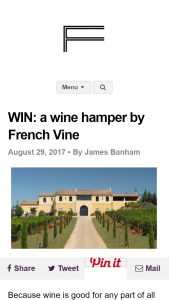 The French Vine – Win A Wine Hamper