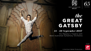 Tix to Great Gatsby Ballet – Win A Double Pass To West Australian Ballet’s The Great Gatsby (prize valued at $1,400.)