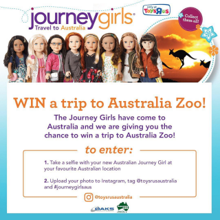 Toys R Us – Win A Trip to Brisbane with #journeygirlsaus