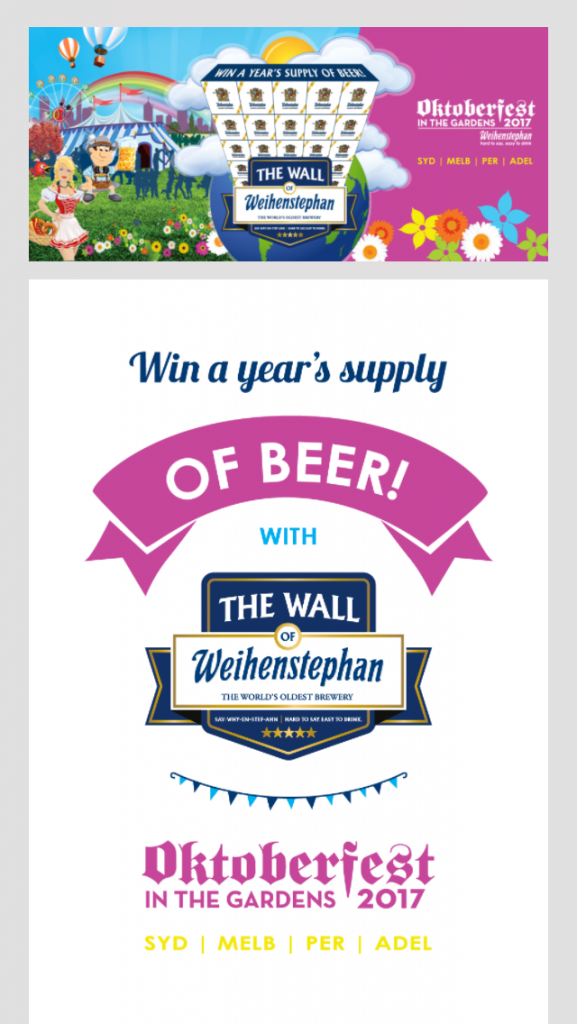 Phoenix Beers – Win A Years Supply Of Beer With Weihenstephan (prize valued at  $1,800)