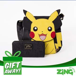 Zing Pop Culture – Win A Pokemon Loungefly Handbag  Purse