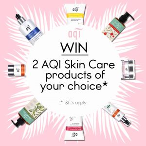 AQI Skin Care – Win 2 AQI Skin Care products of your choice