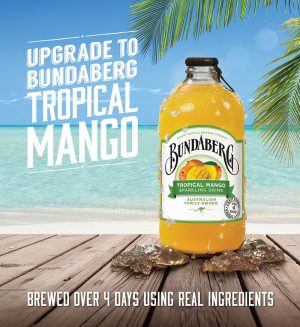 Bundaberg Ginger Beer – Win 1 of 5 Tropical Mango Cocktail packs