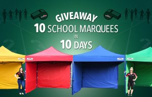 Extreme Marquees – Win 10 School Marquees in 10 Days