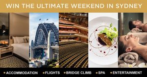 Hunter & Bligh Media – Win the Ultimate Weekend for 2 in Sydney valued at up to $4,000