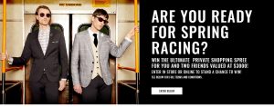 Jack London – Win the Ultimate Private Shopping Spree for 3 valued at $3,000
