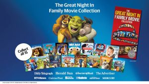 Toasted TV – Win 1 of 5 Newscorp’s “The Great Night in Family Movie Collection” bundles