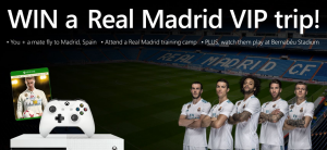 Xbox Australia – Win a trip for 2 to Madrid, Spain to watch a Real Madrid match valued at AU$23,000