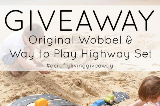 acraftyliving – Win an Original Wobbel & Way to Play Highway Set