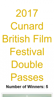 Agentmysterycase – Win One of Five Double Passes to Cunard British Film Festival