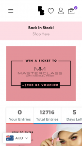 Beginning Boutique – Win Tickets to Michael Finch’s Makeup Masterclass
