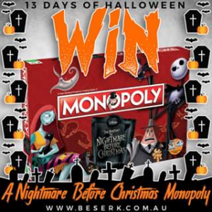 Beserk – Win a Nightmare Before Christmas Monopoly From Wwwbeserk &#128420