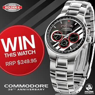 Bradford exchange – Win Holden Commodore 39th Anniversary Watch