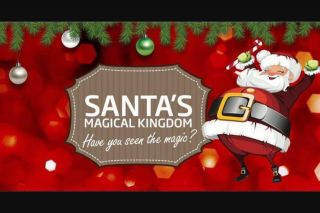 Buggybuddys – Win 1 of 4 Family Passes to Santa’s Magical Kingdom