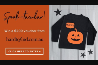 Channel 7 – Sunrise family – Win $200 Hard-To-Find Voucher (prize valued at $200)