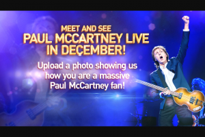 Channel 9 – Today Show – Win a Double Pass to Paul (prize valued at $16,000)