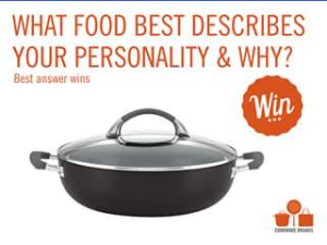 Cookware brands – Win Anolon Endurance Covered Casserole (prize valued at $239.95)
