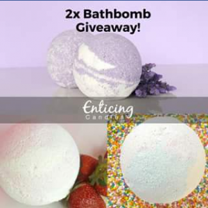 Enticing Candles – Win One of Two Ring Collection Bath Bombs
