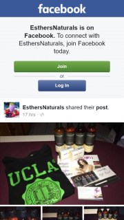 EsthersNaturals – Win a Pack of Natural Products (prize valued at $2)
