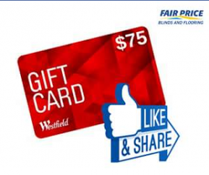 Fair Price Group FB – Win a $75 Westfield Gift Card