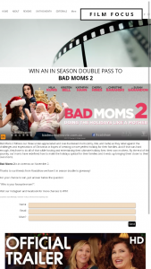 Film focus – Win an In Season Double Pass To