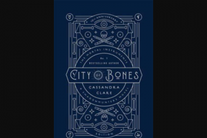 Girl – Win One of 5 X The Mortal Instruments 1 City of Bones Tenth Anniversary Edition Books (prize valued at $150)