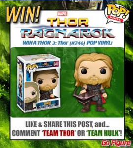 Go Figure Collectables – Win Their Very Own Thor Pop