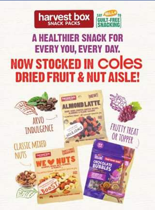 Harvest Box – Win The Entire Coles Range of Harvest Box Products