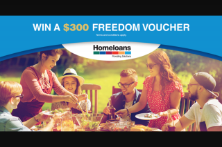 HomeLoans – Win a $300 Voucher From Australia’s Favourite Furniture and Home Decorating Store – freedom (prize valued at $300)