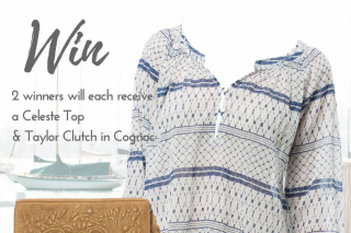 kajaclothing – Win a Celeste Top and Taylor Clutch Worth Nearly $200