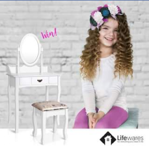 Lifewares – Win a Single Drawer Dressing Table With Mirror