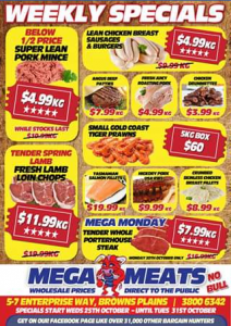 Mega Meats Browns Plains – Win a $50 Voucher