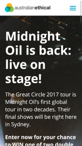 Midnight Oil ‘The Great Circle’ Concert  – Win one of two double passes to see Midnight Oil performing on Saturday 11 November at The Domain, Sydney