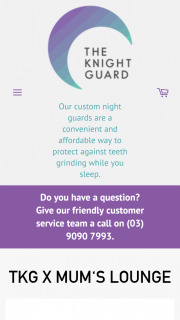 Mums Lounge – The Knight Guard – Win a Custom Fitted The Knight Guard Mouthguard Gameday Custom Mouthguard Or Custom Teeth Whitening Kit