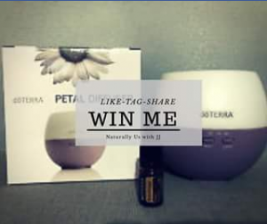 Naturally Us with J & J FB – Win a Brand New D&#333terra Petal Diffuser Along With a 5ml Wild Orange