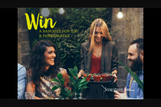 Nova – Win a Banquet for You & Three Mates King St Brisbane