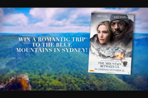 9Now – Channel 9 – Today Show – Win The Ultimate Romantic Getaway In The Blue Mountains (prize valued at $3,709)