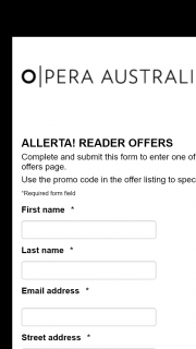 Opera Australia – Win One Double Pass to this Event