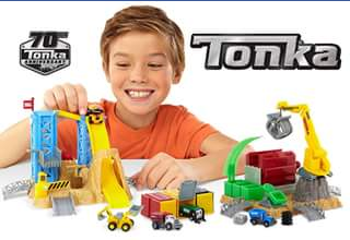 Out & About With Kids – Win 1 of 6 Tonka Prize Packs Each Valued at $51.00. (prize valued at $51)